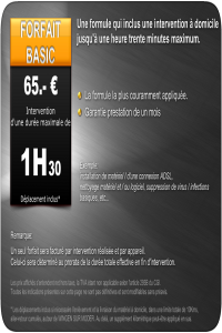 Détails Forfait BASIC